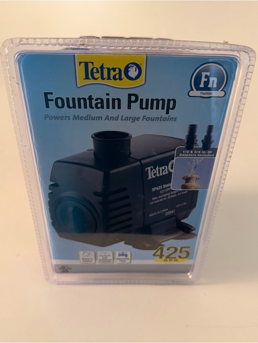 Fountain Pump 425 GPH - Black